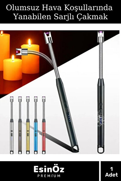 EsinÖz #Sarjlı Çakmak Islak Rüzgar Gibi Olumsuz Hava Koşullarında Yanabilen R...
