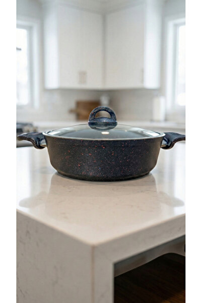 Bonetti Granit Pilav Tenceresi Cam Kapaklı – Yapışmaz Pilav ve Karnıyarık Ten...