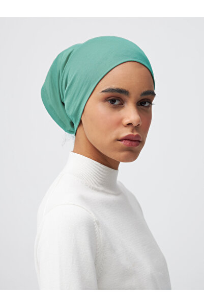 Femple Modest Flat Bone |   Color: Water Green |   Tube Underscarf