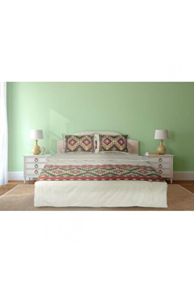 Heinner Double Bed Linen Set, 100% Cotton, Traditional Pattern