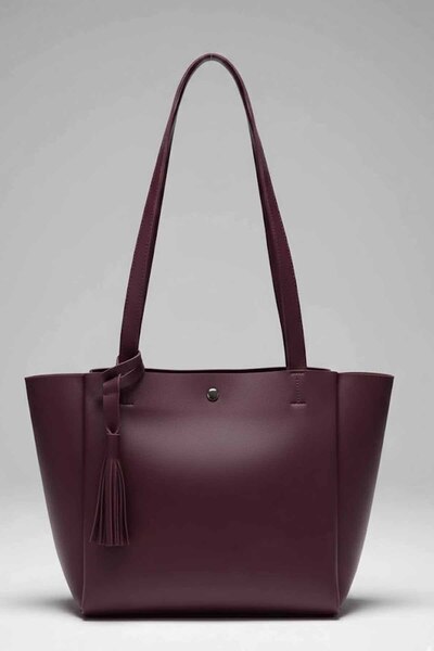 vynor atelier Geantă de umăr pentru femei din piele sintetică VY019