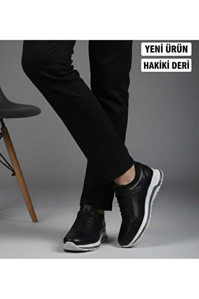 romex Genuine Leather Men's Casual Shoes – Ankle Support, Poly Sport Sole