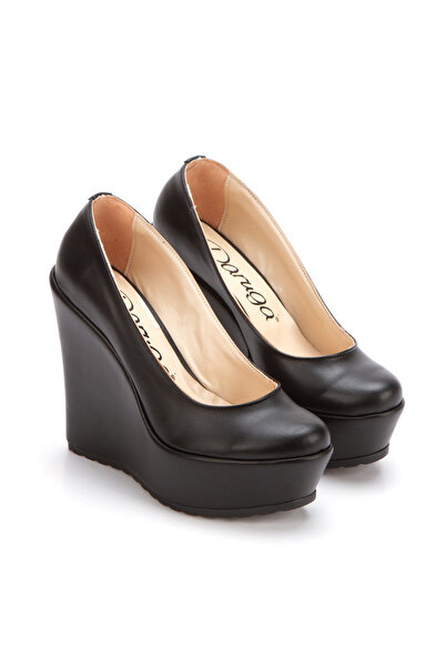 DARUGA Women's High Wedge Heeled Evening Dress Shoes