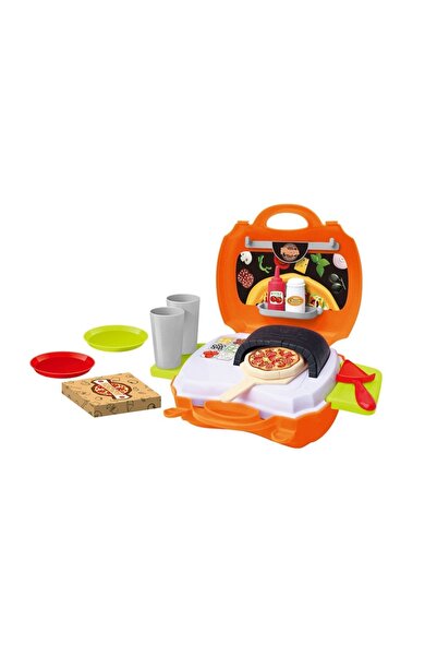 vivo Pizza making set, for children, portable suitcase, 21 pieces, My Carry A...