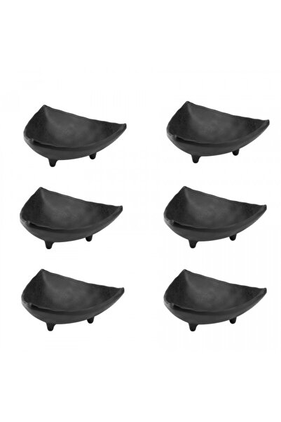 Raki Set of 6 triangle bowls SHIBUI 10cm melamine