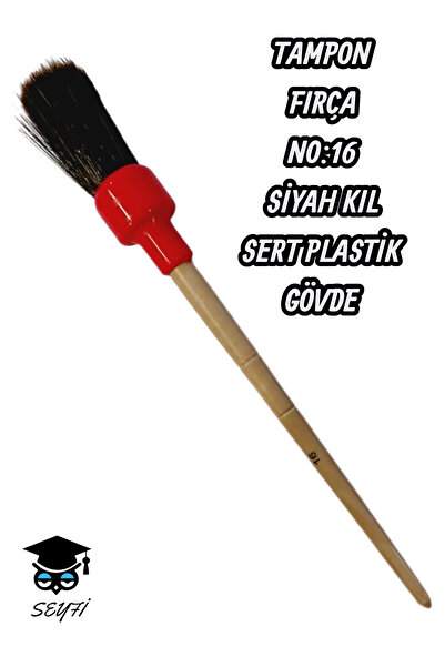 SEYFİKİRTASİYE Tampon Brush Black Clay No:16