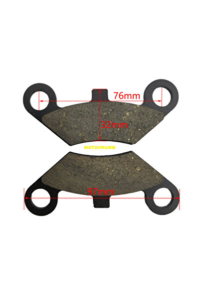 Federal Front Brake Pads Set for Scooter Motor 400 450 500 520 550 625 800