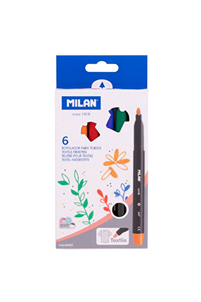 Milan 6 COLORS CARIOCA FOR TEXTILES