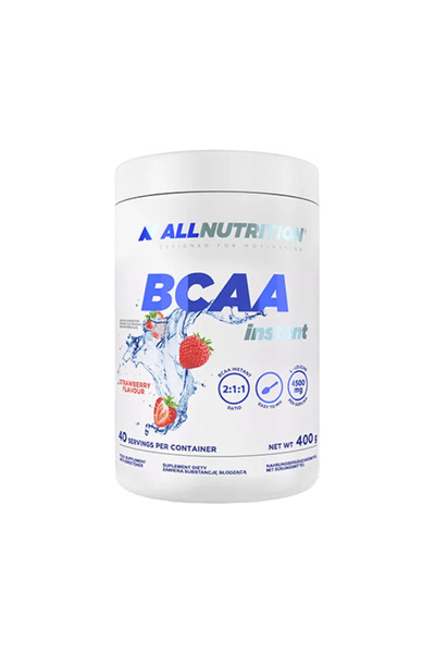 ALLNUTRİTİON أحماض أمينية متفرعة السلسلة سريعة التحضير 400 غرام بنكهة الفراولة