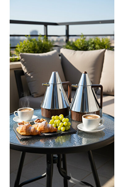 Generica A stylish and modern 1-liter tea and coffee thermos set