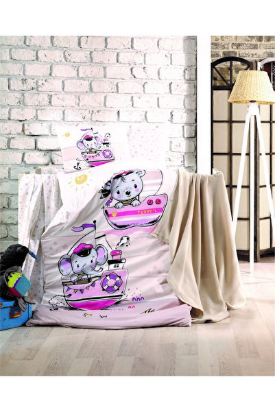 Bella Home Kristal Bebe 100% Cotton Ranforce Duvet Cover Set - Soft Texture -...