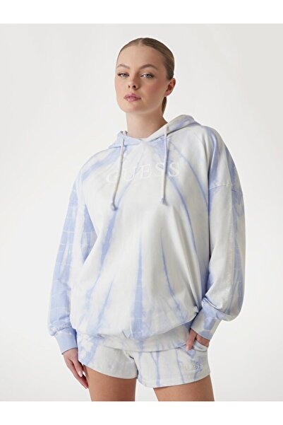 Guess Tie-Dye Kadın Aktif Sweatshirt