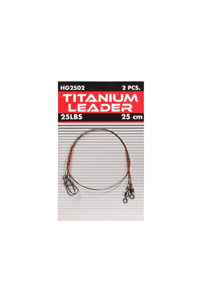 EFFE Çelik Tel Titanyum Leader HG2502 0.25 Lbs