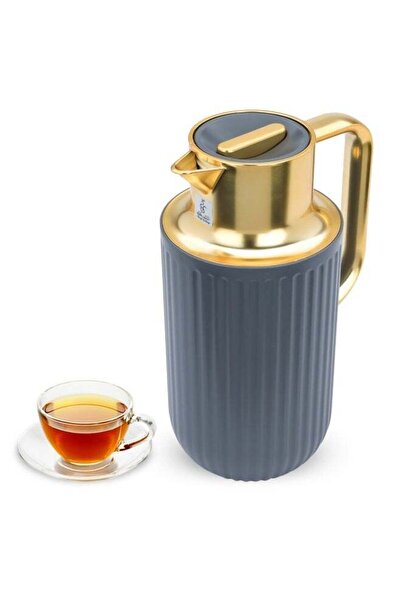Everest Laura Thermos, 1.6 litres, golden handle, thermal glass inner shell, ...