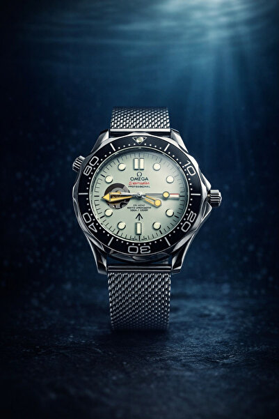 G Sport POLO Omega Model Wicker Cord Automatic Mechanism Watch (30 Atm Water ...