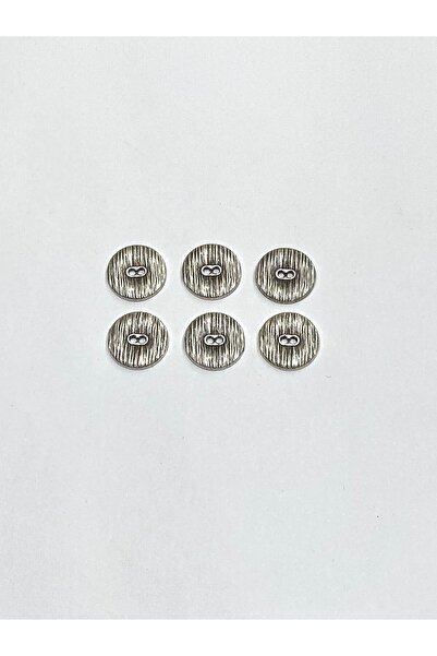 karantuhafiye Cardigan Vest Button / Metal Button / Silver / 1.7 cm / Set of ...