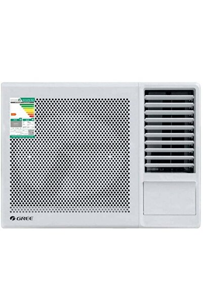 Gree مكيف هواء نافذة سعة 1.5 طن، 17600 وحدة حرارية بريطانية، تبريد وتسخين، غا...