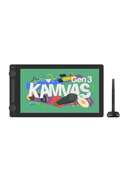 Other Tabletă grafică HUION Kamvas 16 (Gen 3) neagră