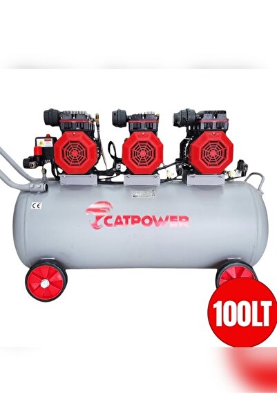 catpowertools 1103 SESSİZ YAĞSIZ KOMPRESÖR 4HP 100LT