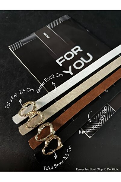 Fiori Дизайн Cubuk Пряжка Тонкий жіночий ремінь Пояс пальто Пояс куртки Пояс ...