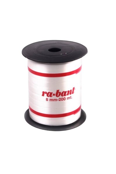 rabant (Raffia) 8 mm X 200 m White