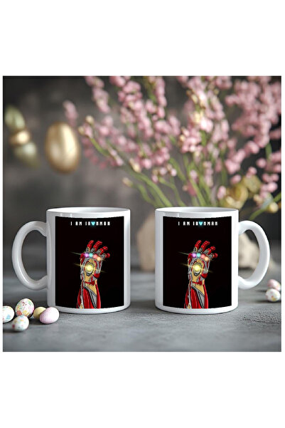 Çağlayan Reklam I Am Iron Man Printed Mug Cup