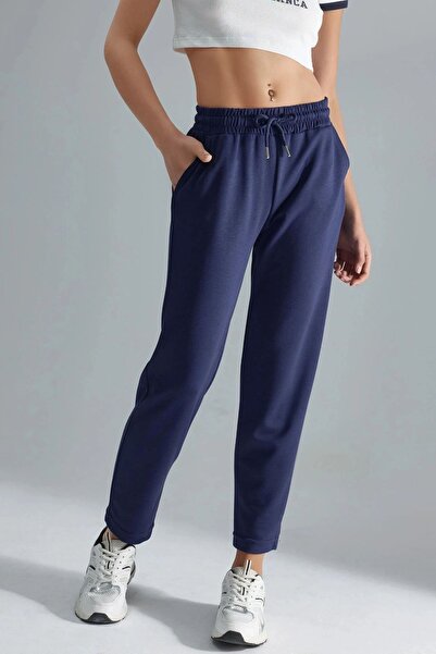 Hiccup Modal Touch Carrot Cut Elastic Waist Sweatpants Berşan Collection