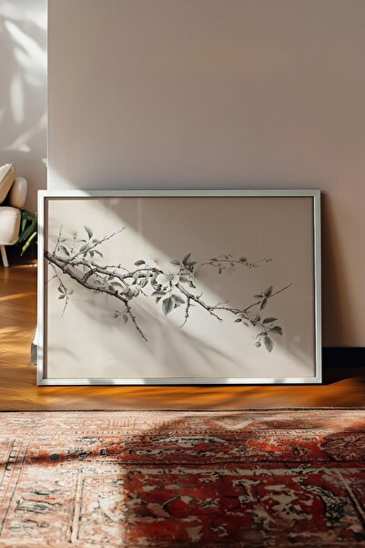 Postifull Vintage Tablo, Beyaz Çerçeveli Poster, Vintage Duvar Dekoru