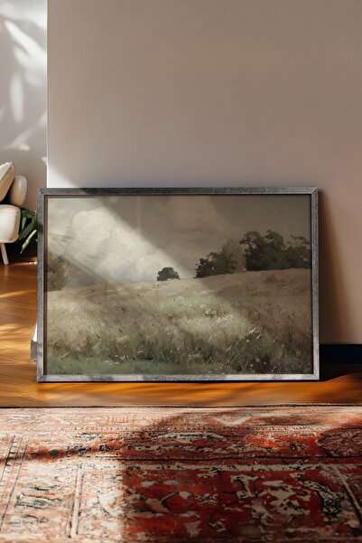 Postifull Vintage slika, poster u srebrnoj ramovani, vintage zidni dekor