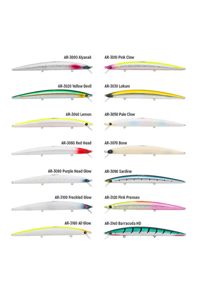 Hanfish Arıza 17 cm 30 gr Sinking Maket Yem