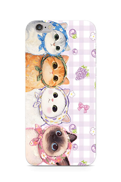 moonset Iphone 6 PLUS / 6S PLUS Uyumlu Baskılı Yumuşak Silikon Şeffaf Telefon...