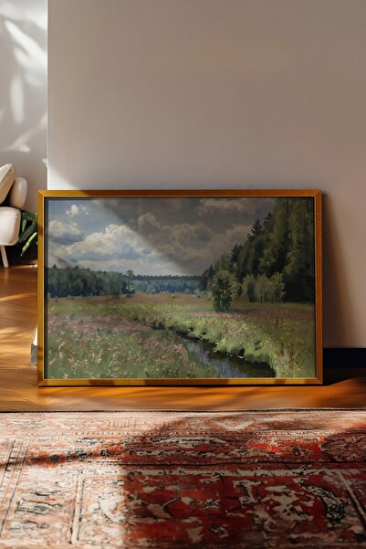 Postifull Vintage slika, poster sa zlatnim okvirom, vintage zidni dekor