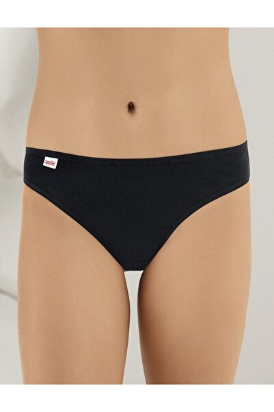 Şahinler Femei, bumbac 100% , Elastic cu vipușcă , Pantaloni Ribana 6'lı Külot