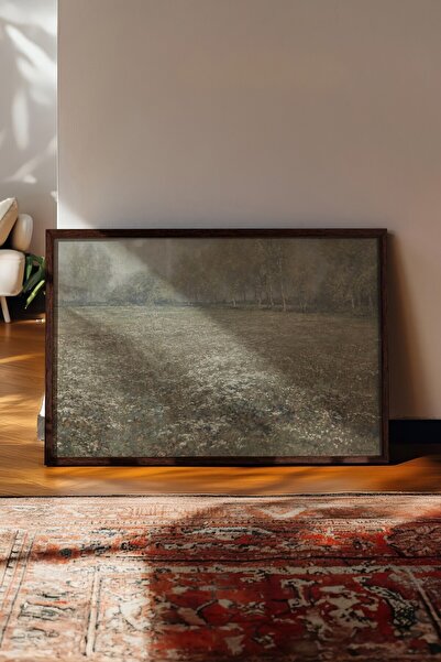 Postifull Vintage slika, poster u smeđoj ramovani, vintage zidni dekor