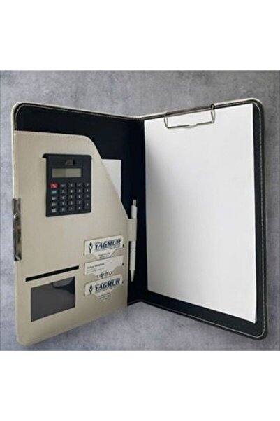 Eren Ofis A4 Sekreterlik Dosya - Kapaklı Sekreter Dosya Termo Deri Hesap Maki...