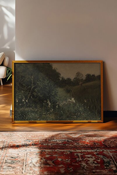 Postifull Vintage slika, poster sa zlatnim okvirom, vintage zidni dekor