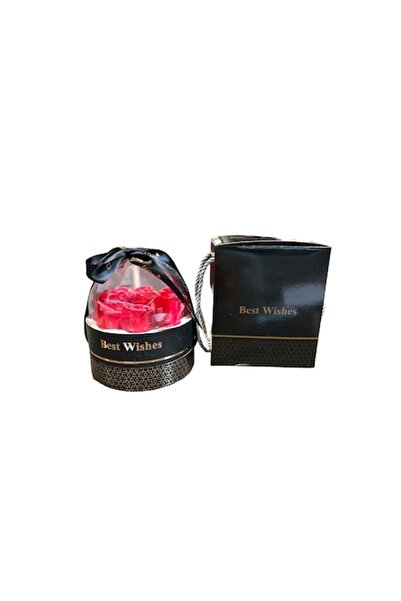 victiny Cutie de bijuterii cu flori roșu-albastru