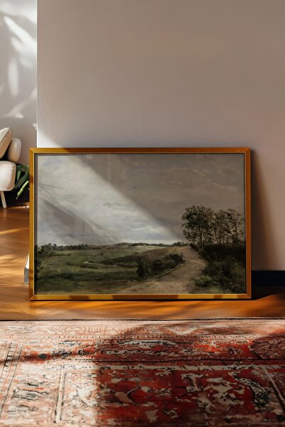 Postifull Vintage slika, poster sa zlatnim okvirom, vintage zidni dekor