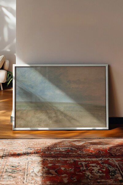 Postifull Винтидж картина, плакат с бяла рамка, винтидж декорация за стена