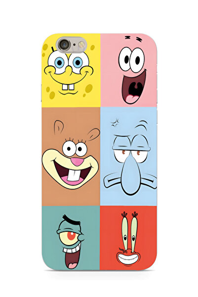 moonset Iphone 6 PLUS / 6S PLUS Uyumlu Baskılı Yumuşak Silikon Şeffaf Telefon...