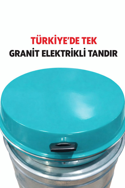 banuborkun Granit Elektrikli Tandır Türkiye'de Tek