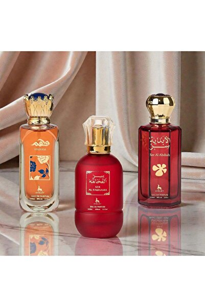 Ayelet Set of 3 Arabian perfumes for women 100 ML - Waham + Ser al fakhama + ...