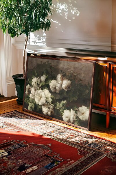 Postifull Vintage slika, poster u smeđoj ramovani, vintage zidni dekor