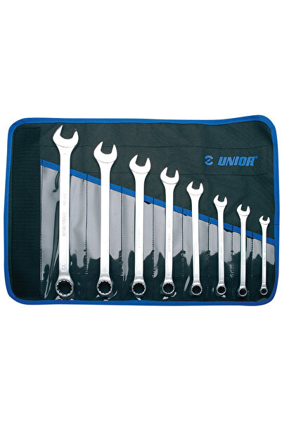 Unior Long combination wrench set in case 8 - 22 / 8