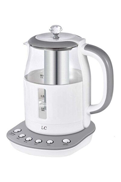 LC Electric Glass Kettle 1.5 Liter With Temperature Control
