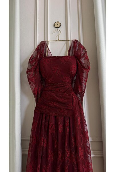 Evo فستان سهره دانتيل