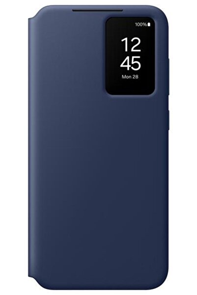 Other Husă portofel SAMSUNG Smart View pentru Galaxy S24 FE, albastră