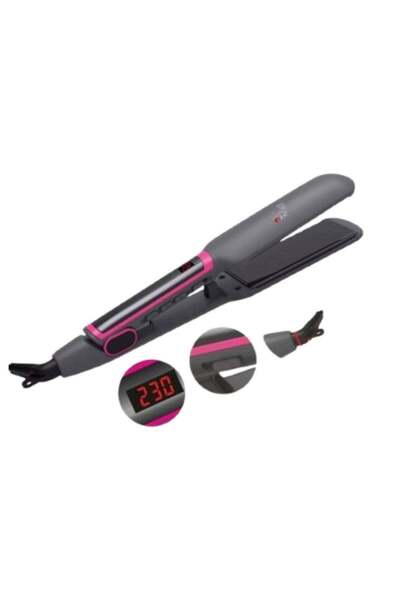 LC Professional-Grade Hair Styling Tool HS-558 with Digital Display, Fast Hea...