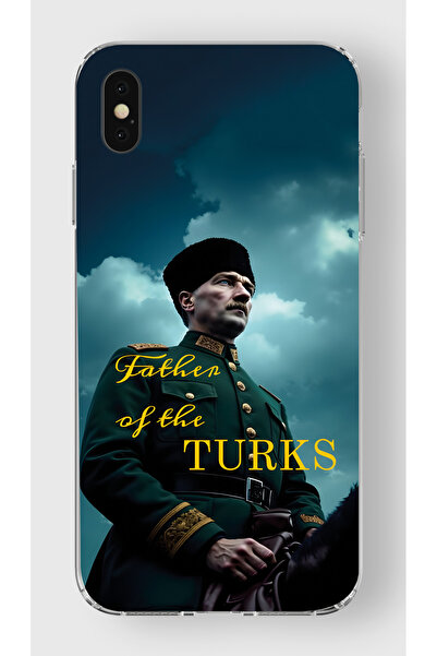 moonset Iphone Xs Max Uyumlu Baskılı Yumuşak Silikon Şeffaf Telefon Kılıfı