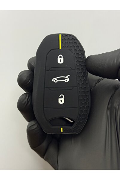 Mavi Keys غطاء حماية لمفتاح السيارة بنمط بيكيه (208-508-3008-5008)-سيتروين (ب...